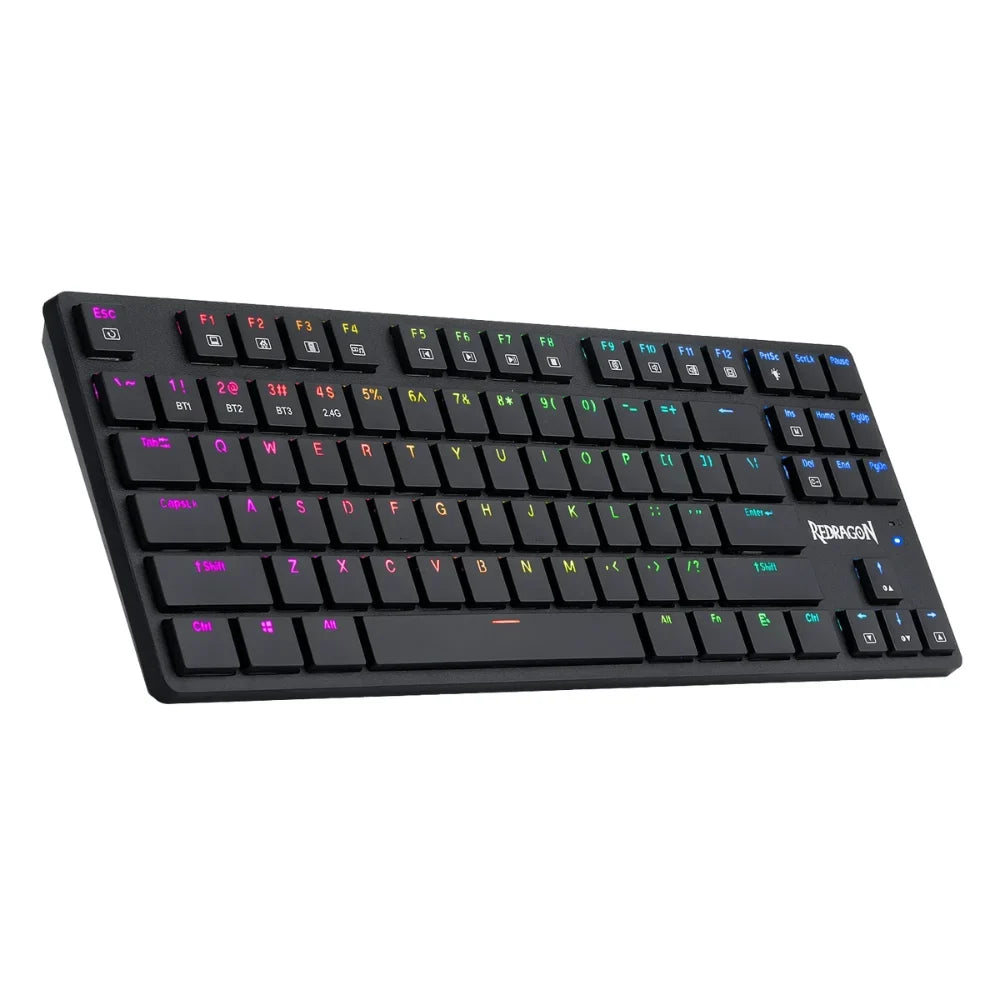 Redragon k539 anubis keyboard - wireless rgb mechanical for ultimate gaming experience - keyboard