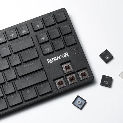 Redragon k539 anubis keyboard - wireless rgb mechanical for ultimate gaming experience - keyboard