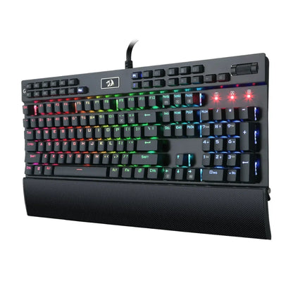 Redragon k550 rgb mechanical keyboard - 131 key rgb led illuminated backlit design - keyboard