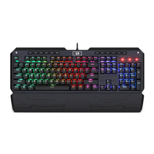 Redragon k555 mechanical gaming keyboard with blue switches macro recording, - keyboard