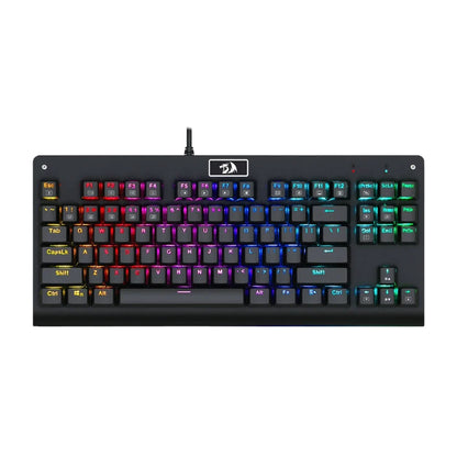 Redragon k568 rgb gaming keyboard - 87 keys mechanical gaming keyboard with vibrant rgb lighting - keyboard