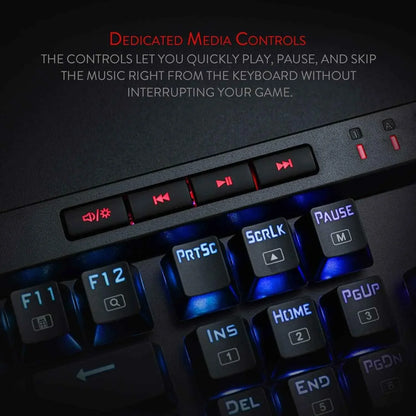 Redragon k580 vata rgb mechanical keyboard - led backlit gaming keyboard - keyboard