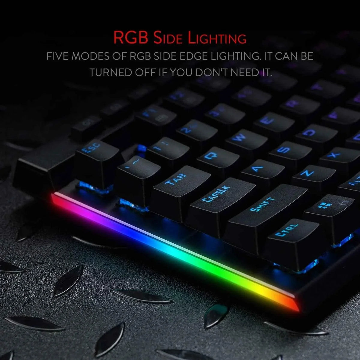 Redragon k580 vata rgb mechanical keyboard - led backlit gaming keyboard - keyboard
