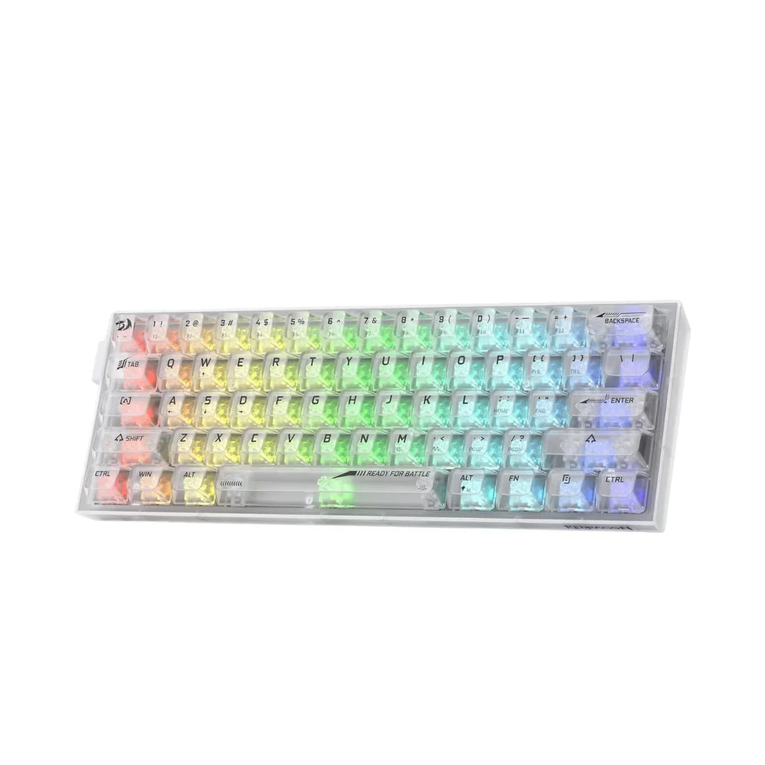 Redragon k617 ct 60% gaming keyboard - compact 61 keys wired rgb gaming keyboard - keyboard