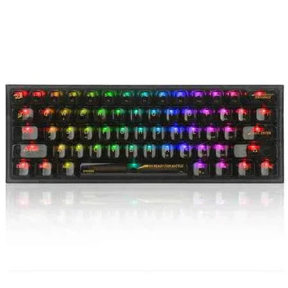 Redragon k617 rgb gaming keyboard - 60% wired rgb gaming keyboard - keyboard