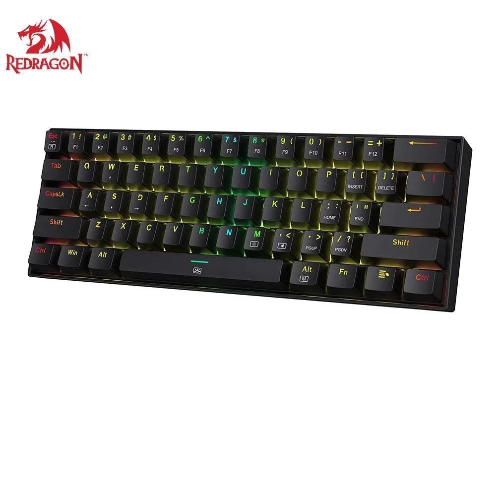 Redragon k630 dragonborn keyboard - compact 60% rgb gaming keyboard for enhanced performance and style - keyboard