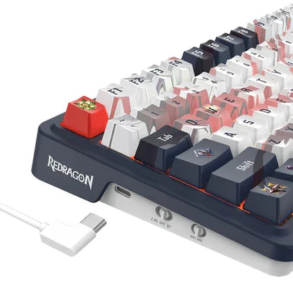 Redragon k686 pro se 98 keys wireless gasket rgb gaming keyboard - keyboards
