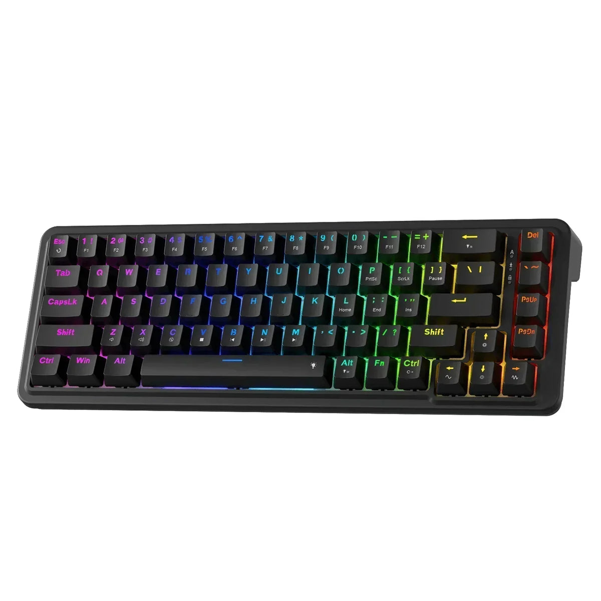 Redragon k709 rgb gaming keyboard - 65% wired gasket design with rgb lighting - keyboard