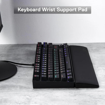 Redragon p036 wrist rest pad for comfortable computer keyboard support