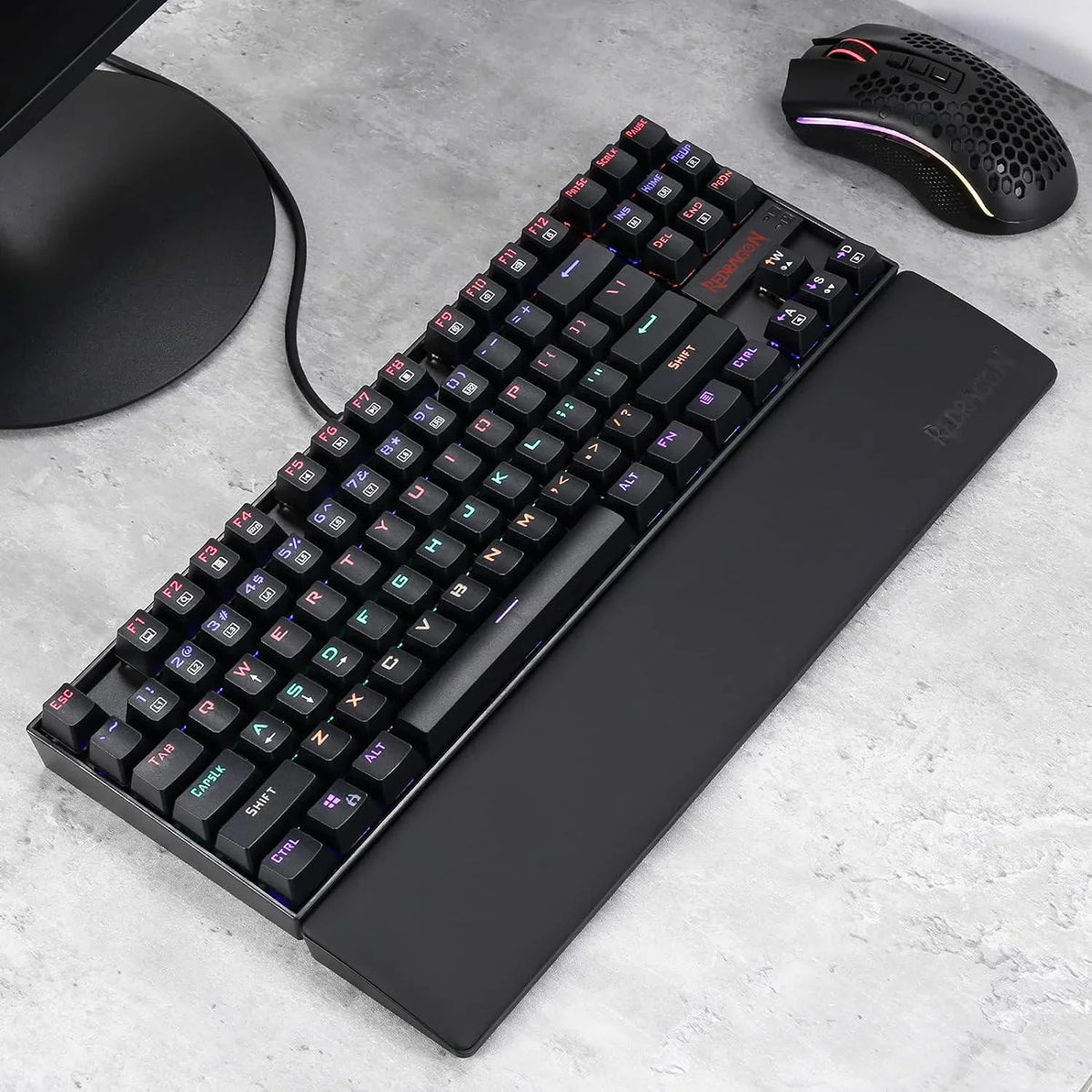 Redragon p036 wrist rest pad for comfortable computer keyboard support