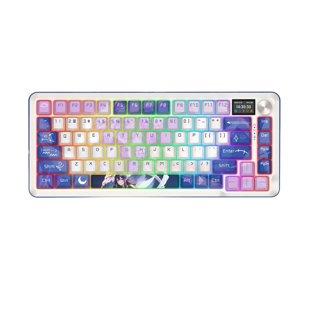 Redragon wireless mechanical keyboard gasket rgb gaming keyboard with 81 - keyboard