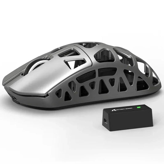 Attack shark r3 magnesium alloy gaming mouse 8k - gray - mouse’s