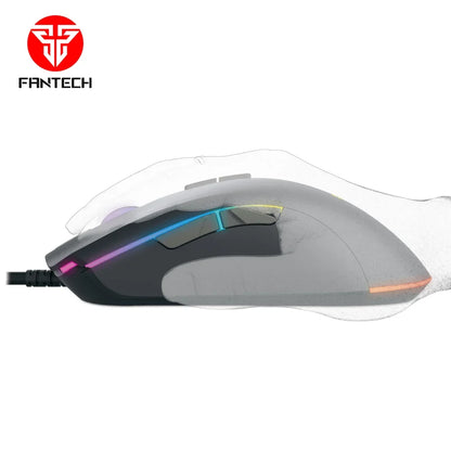 Fantech blake x17 space edition macro rgb gaming mouse - mouse