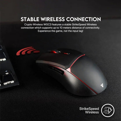 Fantech crypto wgc3 gaming mouse - precision and performance for gamers - mouse