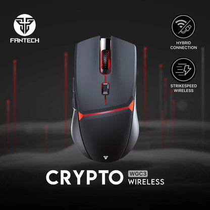 Fantech crypto wgc3 gaming mouse - precision and performance for gamers - mouse