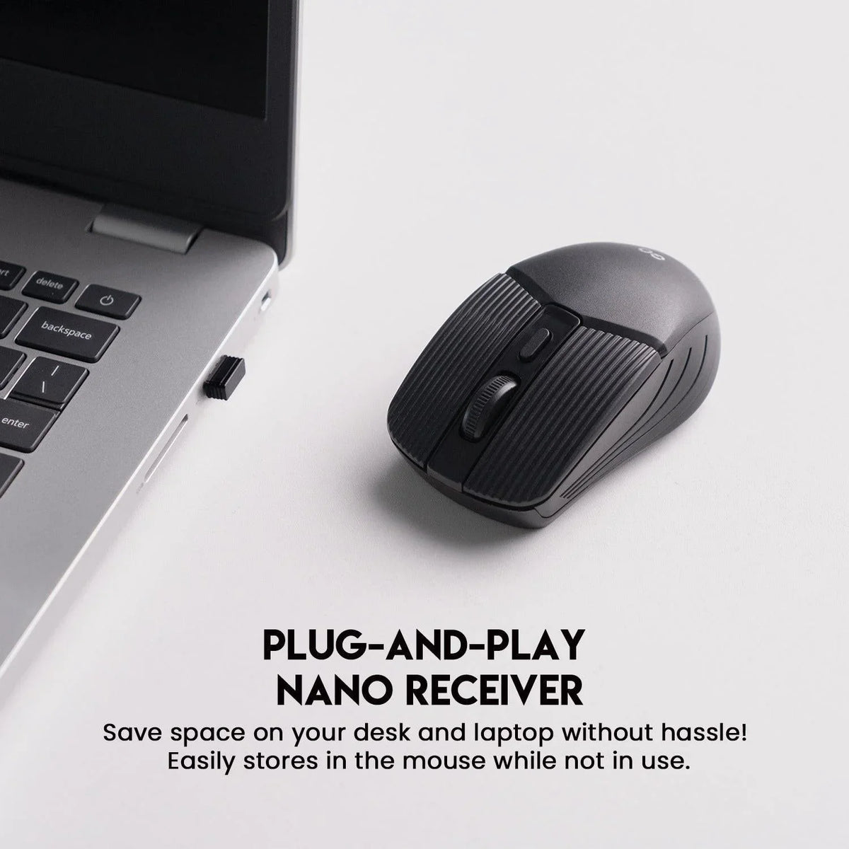 Fantech go w605 wireless mouse for effortless office productivity - mouse