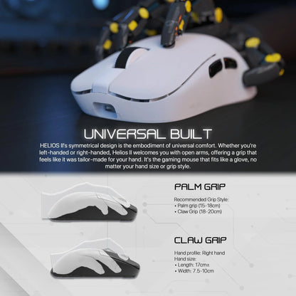 Fantech helios ii xd3v3 gaming mouse for superior precision and performance - mouse