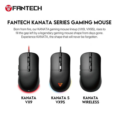 Fantech kanata vx9 gaming mouse - mouse