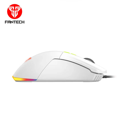 Fantech phantom ii vx6 gaming mouse for ultimate performance and neon macro features - mouse