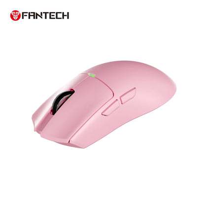 Fantech tantoe wg13e wireless mouse three-mode switching and magnetic pink - mouse