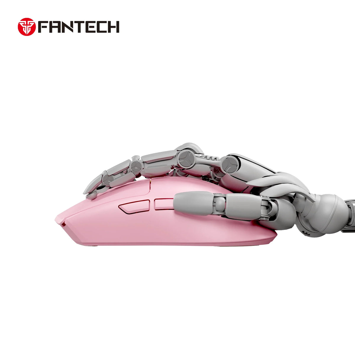 Fantech tantoe wg13e wireless mouse three-mode switching and magnetic pink - mouse