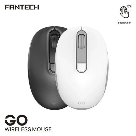 Fantech w192 silent click mouse - wireless with silent operation - mouse