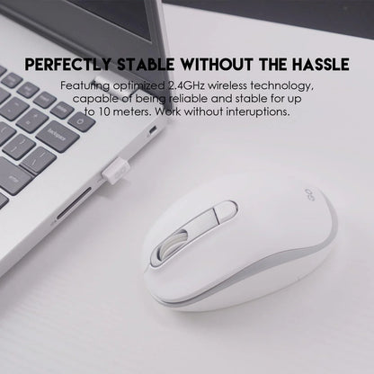 Fantech w192 silent click mouse - wireless with silent operation - mouse
