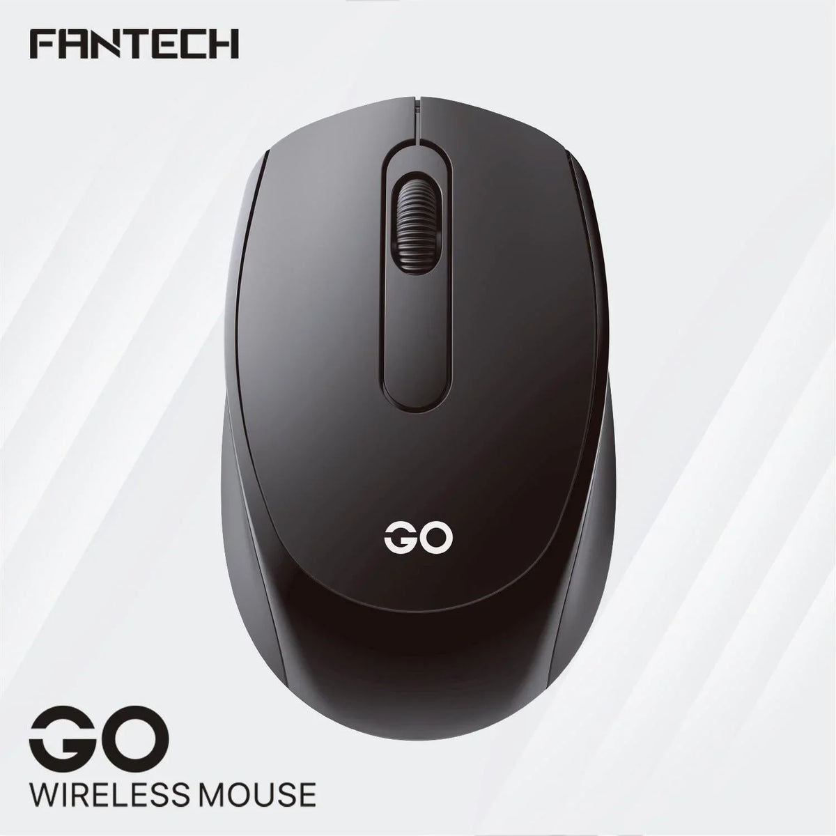 Fantech w603 wireless mouse - go wireless for seamless gaming experience - black