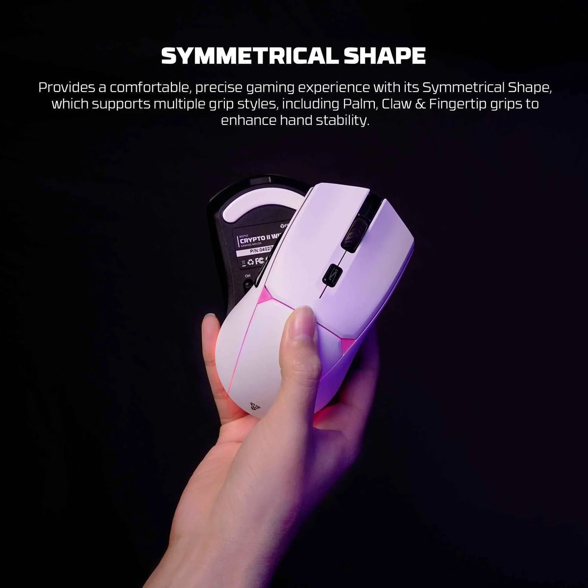 Fantech wg7v2 crypto ii wireless gaming mouse black - mouse