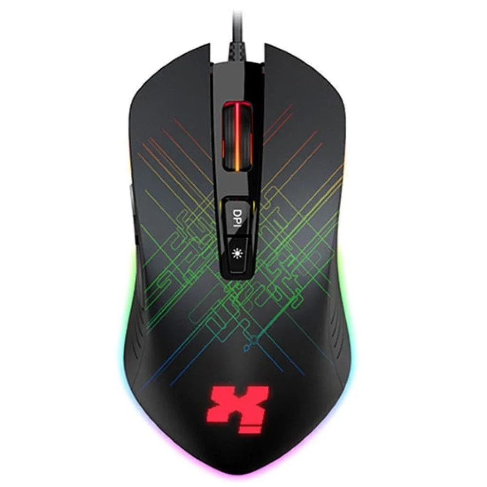 Feex mx1.sleek gaming mouse (4800 dpi) full rgb - pc hardware