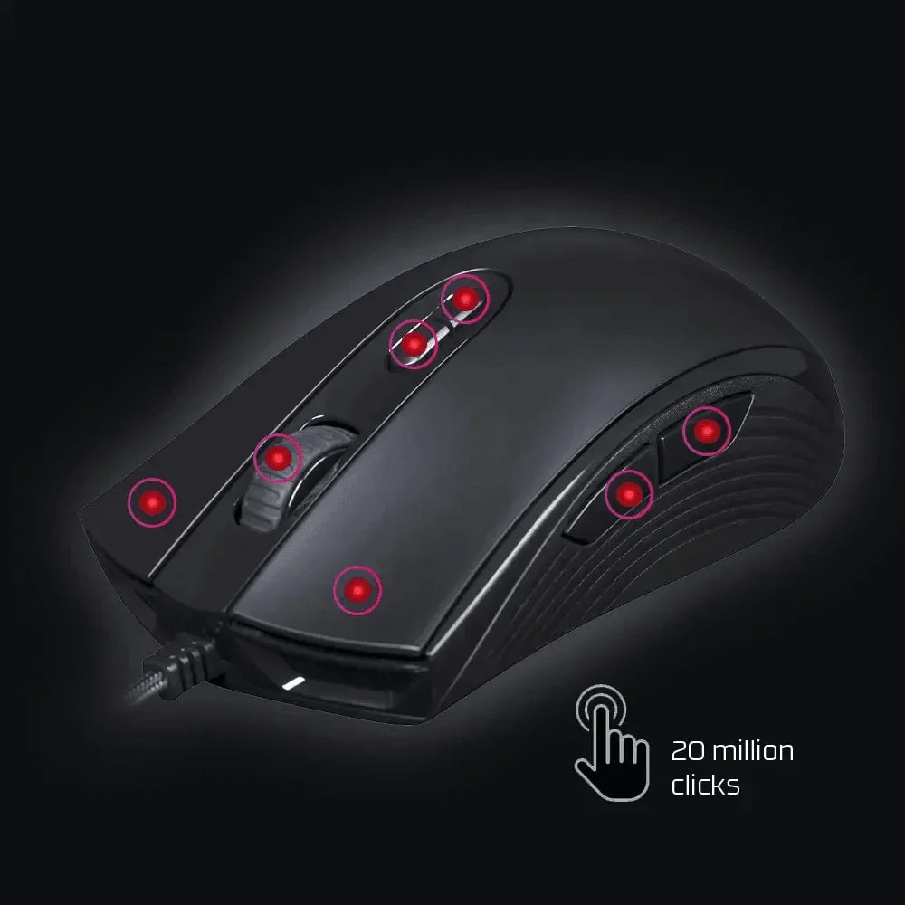 Hyperx pulsefire core rgb gaming mouse usb - mouse