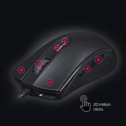 Hyperx pulsefire core rgb gaming mouse usb - mouse