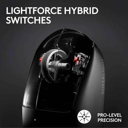 Logitech g pro x superlight 2 mouse - lightspeed wireless gaming mouse with 8k polling rate - mouse