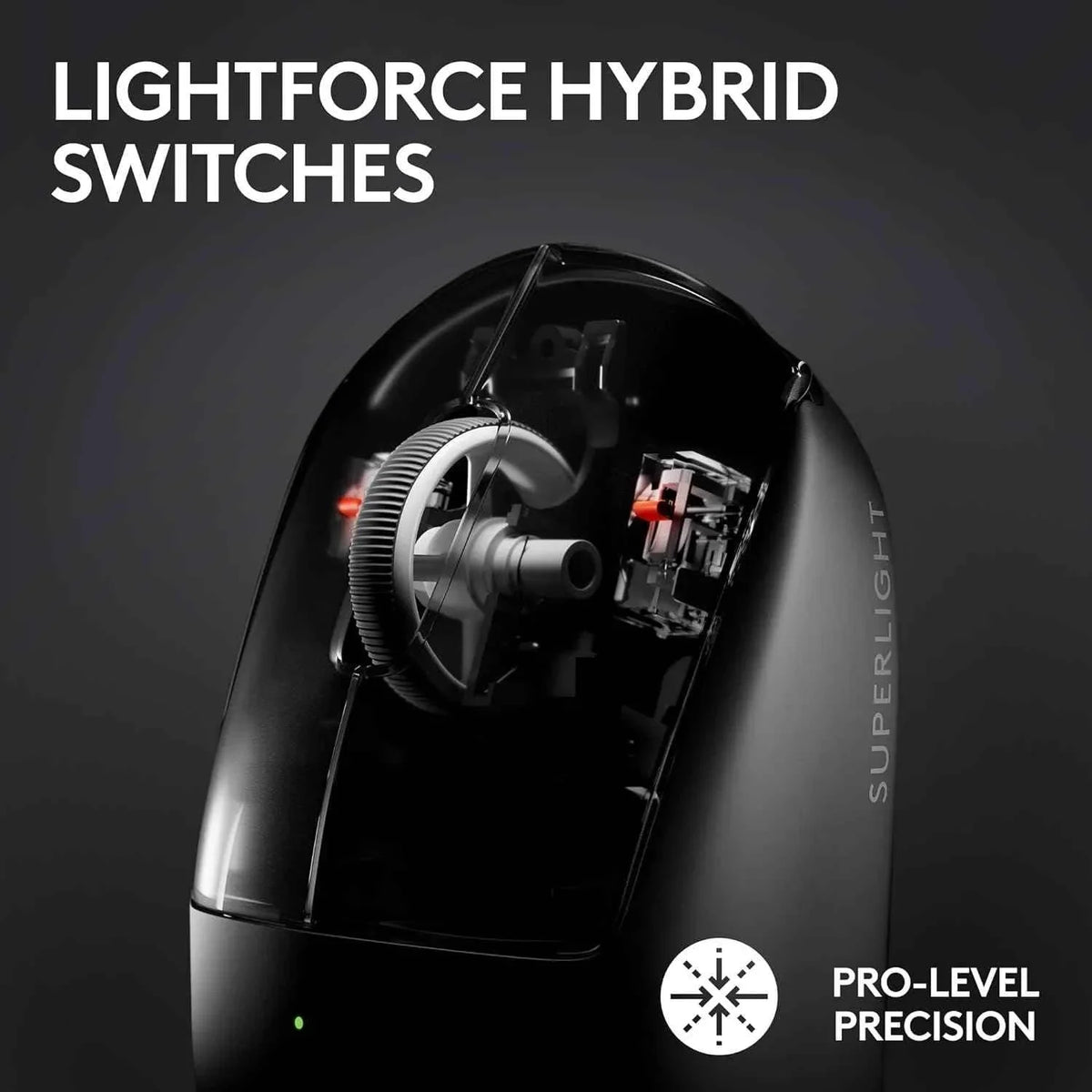 Logitech g pro x superlight 2 mouse - lightspeed wireless gaming mouse with 8k polling rate - mouse