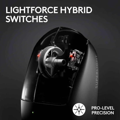 Logitech g pro x superlight 2 mouse - lightspeed wireless gaming mouse with 8k polling rate - mouse
