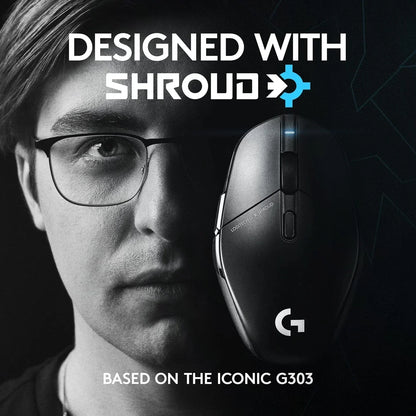 Logitech g303 shroud edition wireless mouse - mouse’s