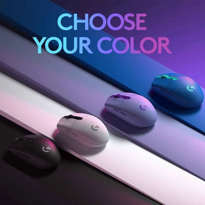 Logitech g304 wireless gaming mouse with hero sensor and 12,000 dpi for precise gaming performance - mouse