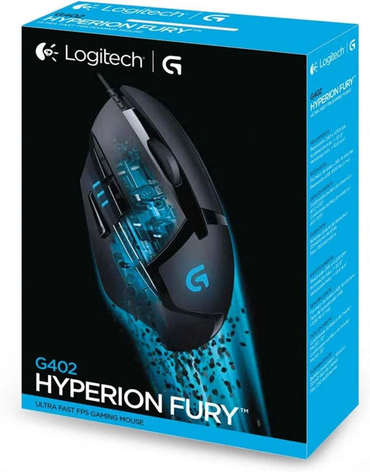 Logitech g402 hyperion fury fps gaming mouse - mouse’s