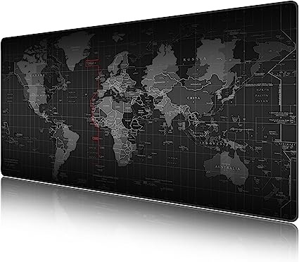 Gaming Mouse Pad World Map Mousepad