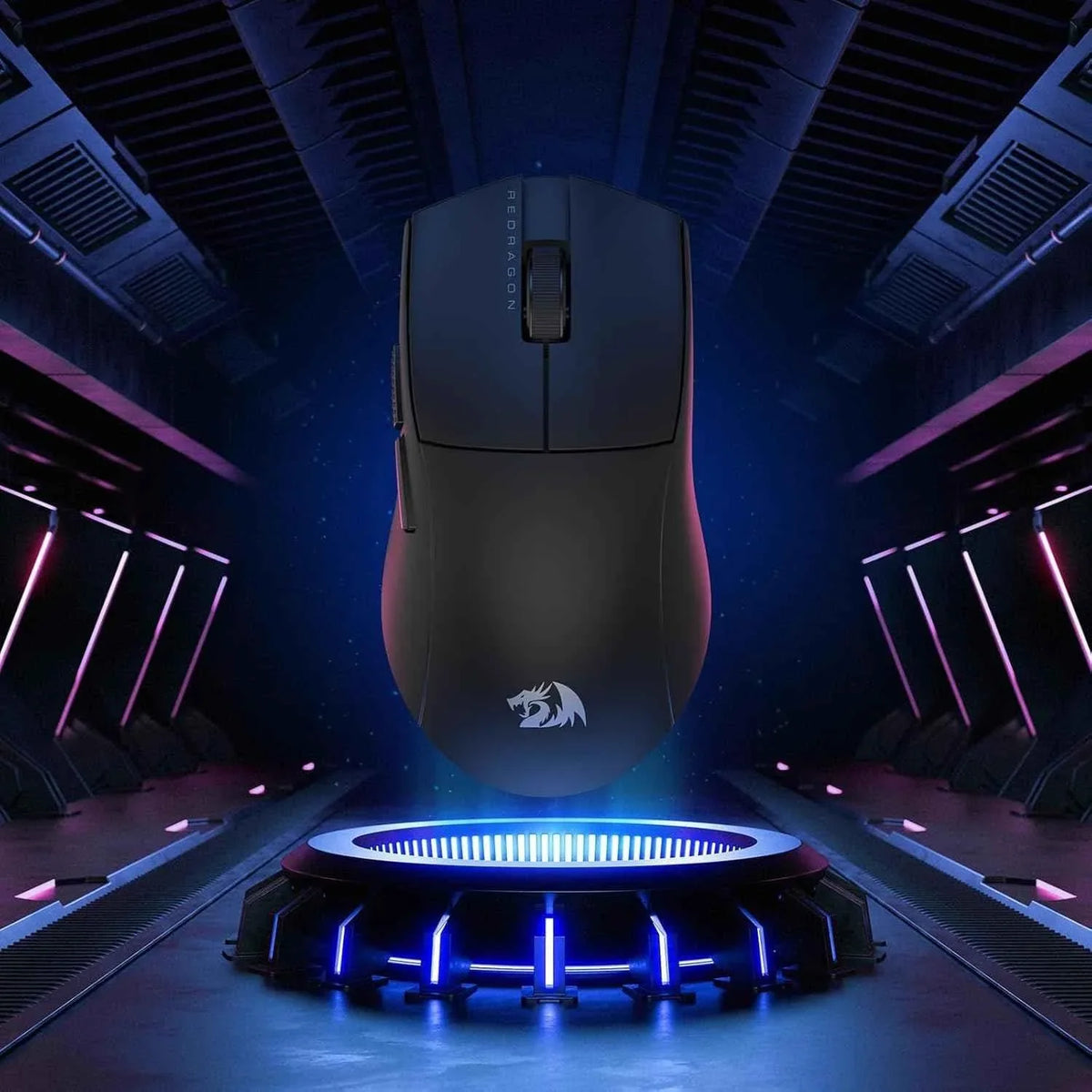Redragon m916 pro wireless gaming mouse 3-mode 4k dpi (26000) - mouse