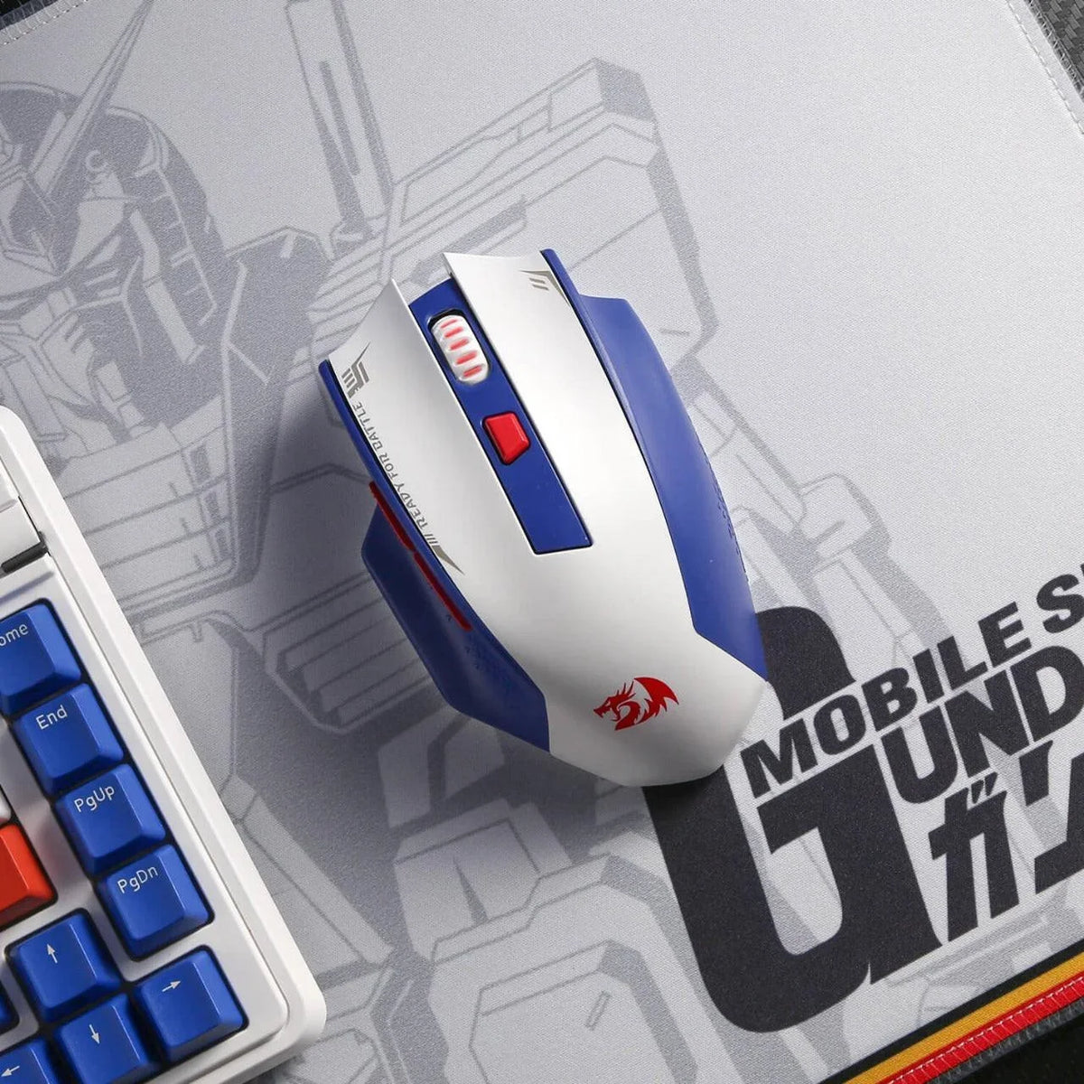 Redragon m994 wireless gaming mouse - bluetooth connectivity & ergonomic design