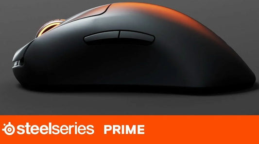 Steelseries prime pro gaming mouse 18,000 cpi truemove pro optical sensor rgb lighting - mouse’s