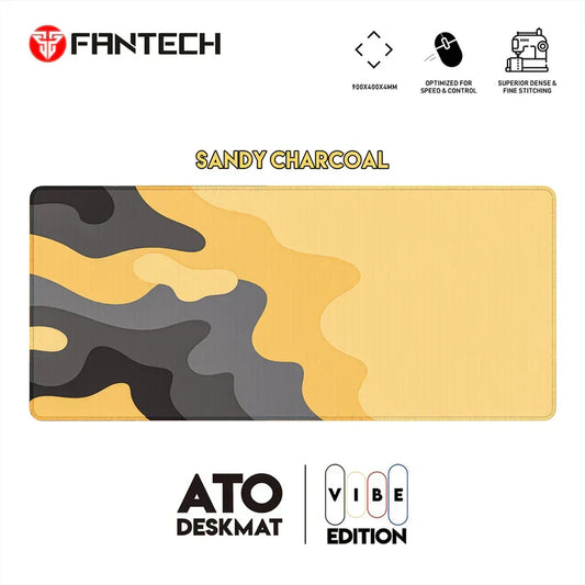 Fantech ato mp905 vibe edition desk mat - sandy charcoal mousepad - mousepad