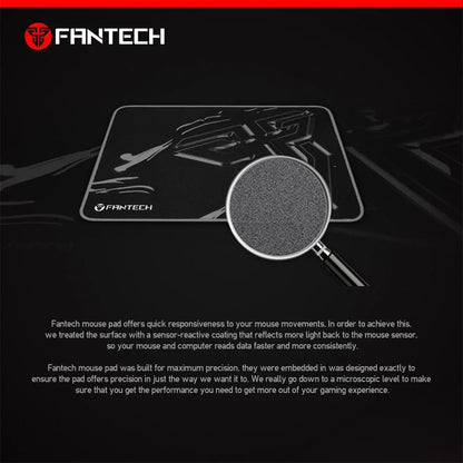 Fantech sven mp44 gaming mouse pad control edition for precision gaming - mousepad