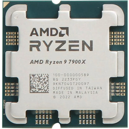 Amd ryzen 9 7900x 12-core 4.7ghz (5.6 ghz max boost) tray - pc hardware