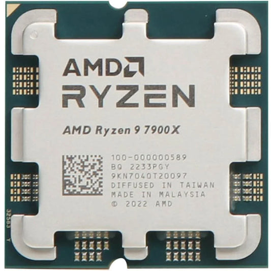 Amd ryzen 9 7900x 12-core 4.7ghz (5.6 ghz max boost) tray - pc hardware