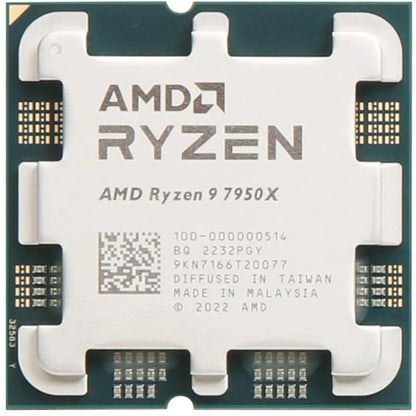 Amd ryzen 9 7950x 16-core 4.5ghz (5.7 ghz max boost) 64mb cache tray - pc hardware