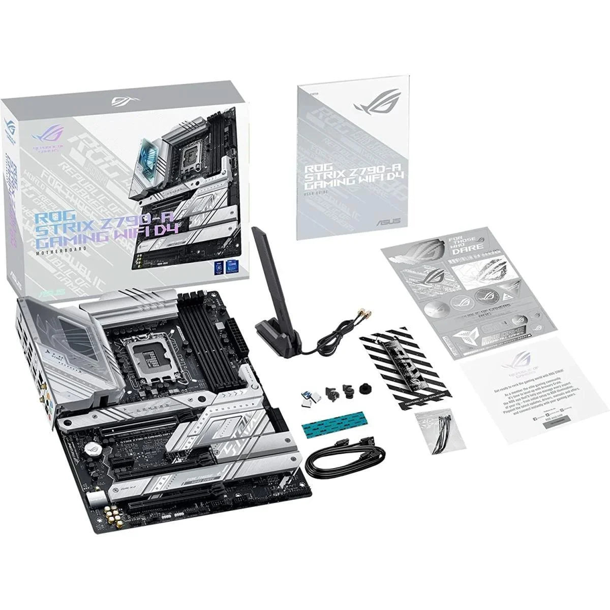 Asus rog strix z790-a gaming wifi 6e 4x m.2 slots - pc hardware