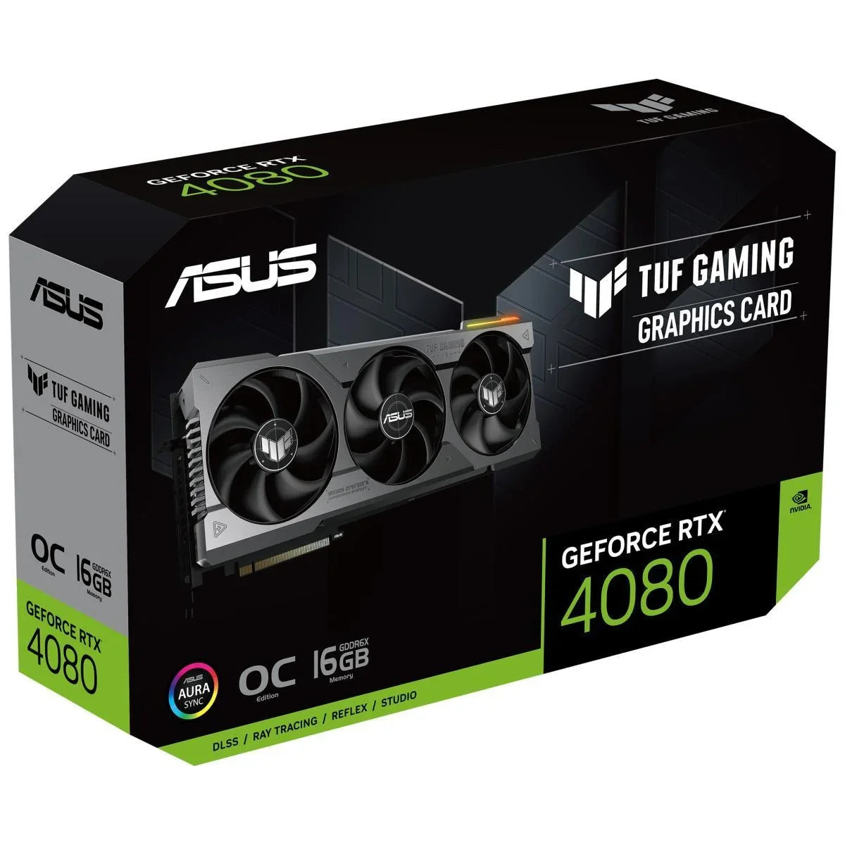 Asus tuf gaming nvidia geforce rtx 4080 oc edition 16gb gddr 6x video card - pc hardware