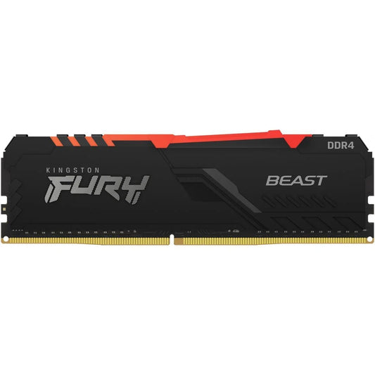 Kingston fury beast rgb 16gb (1 x 16gb) 3200mhz ddr4 ram - pc hardware